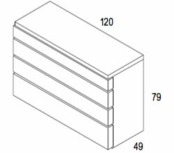 Aris Drawers by Brito