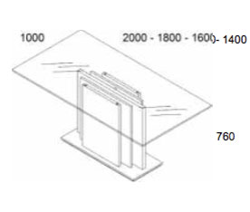 Dining tables by Brito