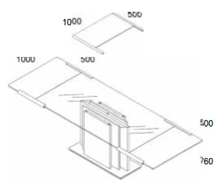 Dining tables by Brito