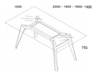 Dining tables by Brito