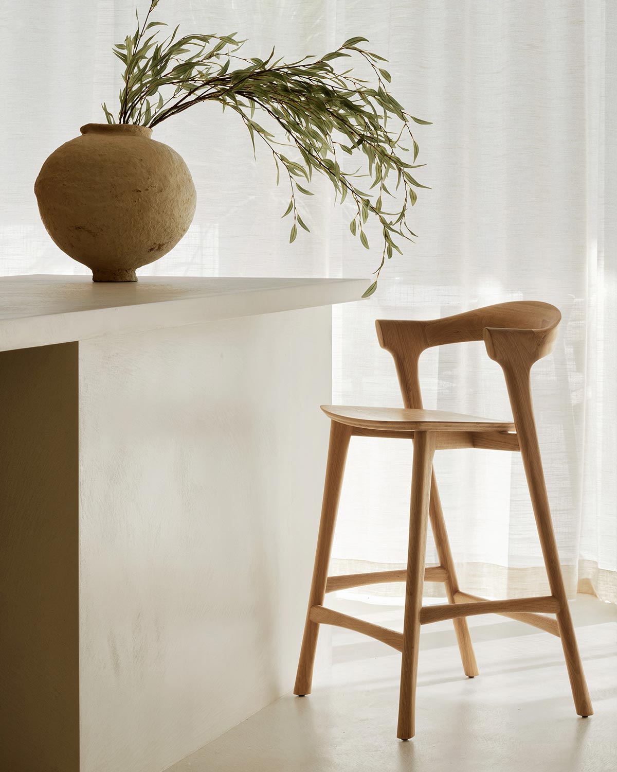 Bok counterstool by Ethnicraft