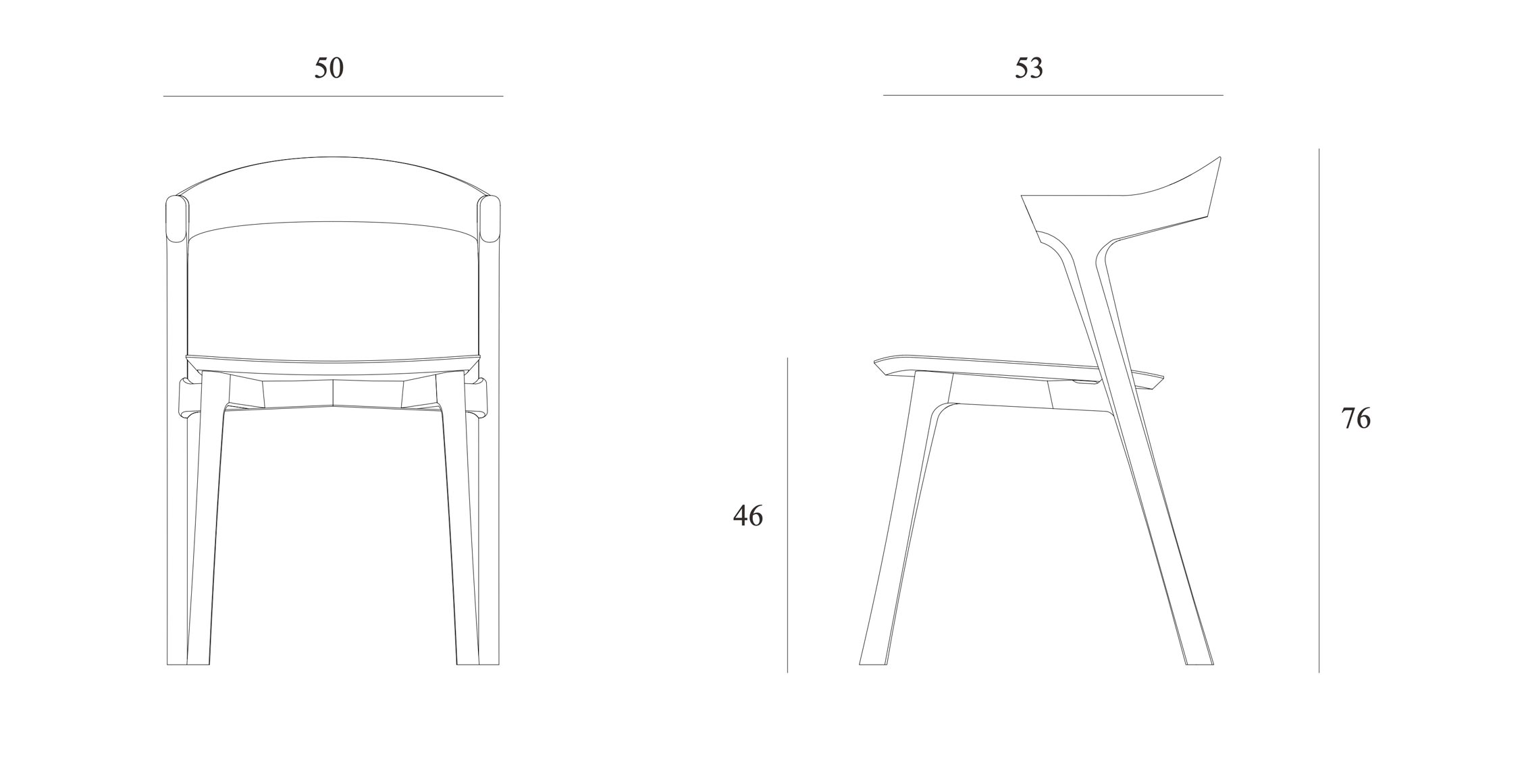 Bok Dining Chair by Ethnicraft