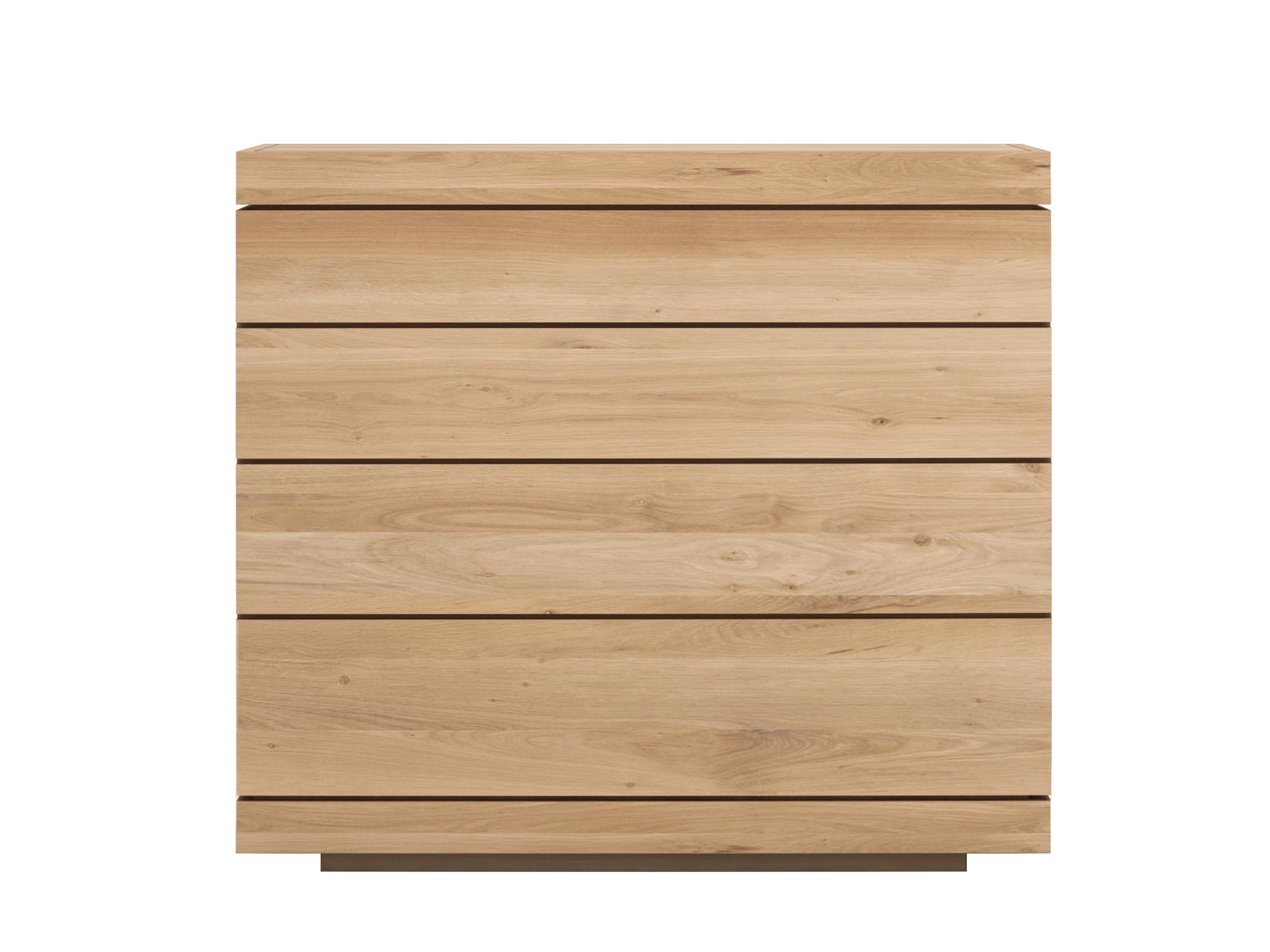 Ethnicraft Oak Burger Chest of Drawers