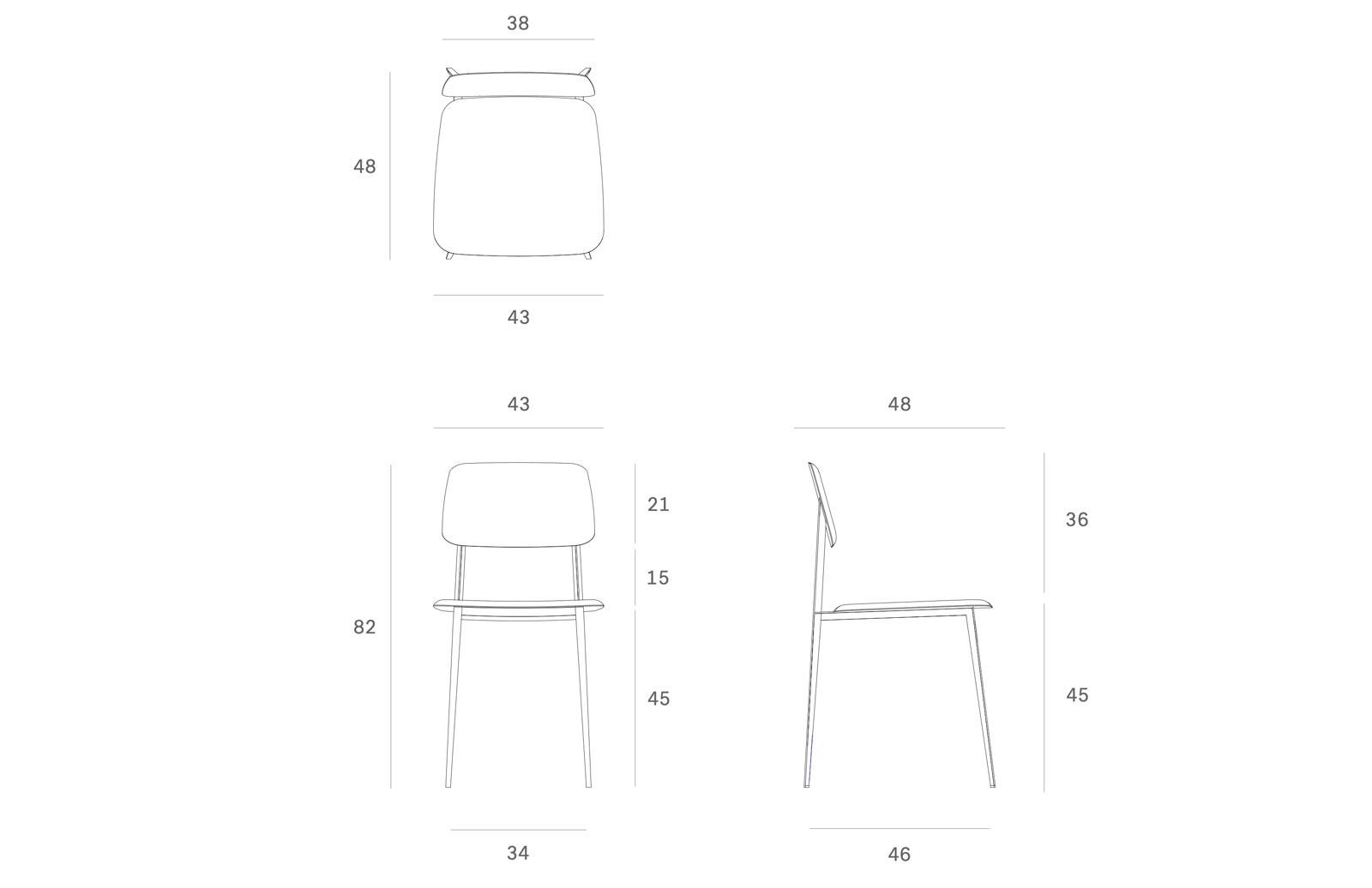 DC Dining Chair by Ethnicraft