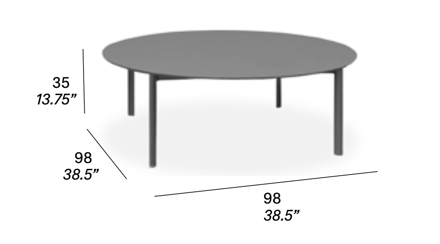 Bare Exterior Coffee Table by Expormim