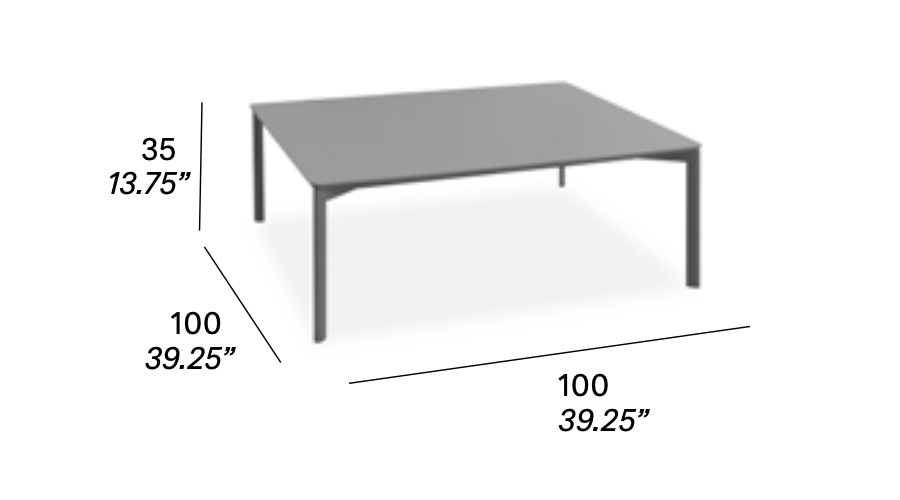 Bare Exterior Coffee Table by Expormim