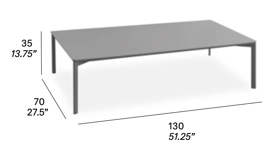 Bare Exterior Coffee Table by Expormim