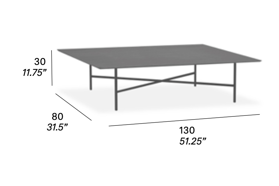 Grada Exterior Coffee Table by Expormim