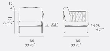 Nido Short Side Module Dimensions