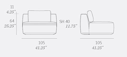 Plump C872 Dimensions