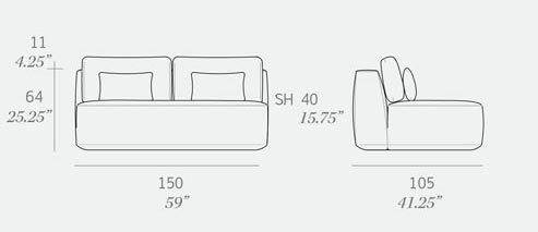 Plump C878 Dimensions