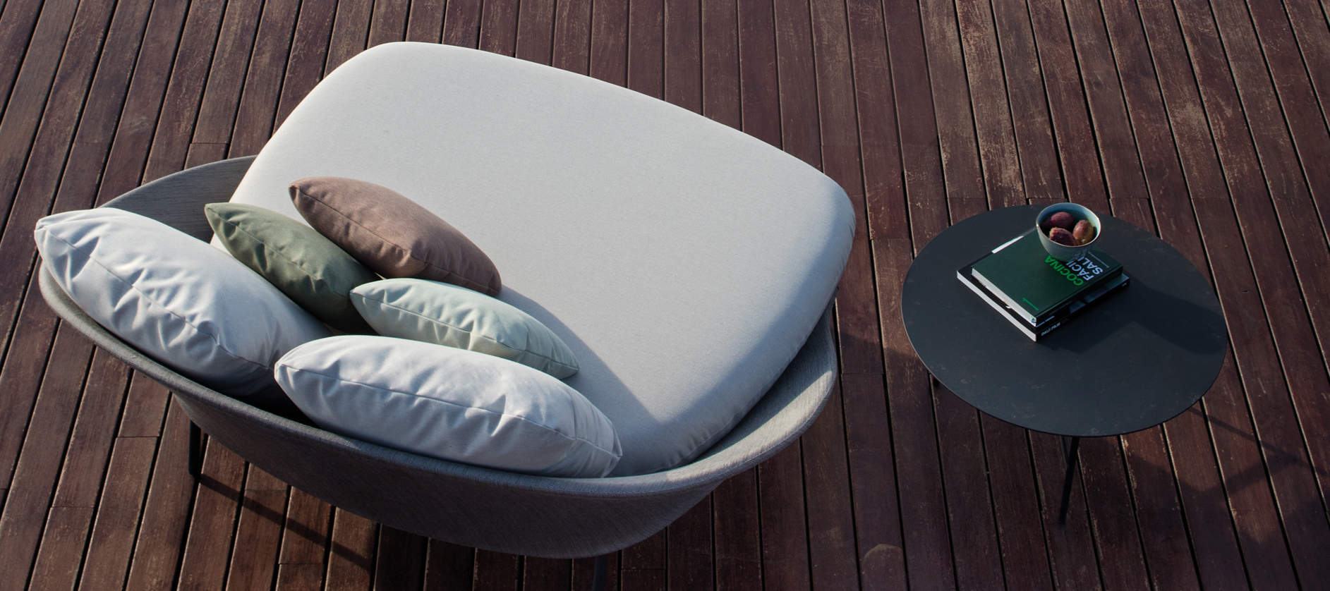 Twins Exterior Daybed by Expormim