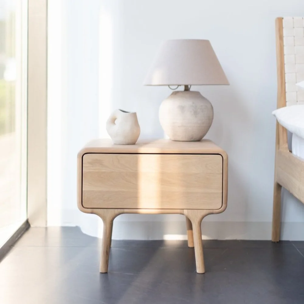 Fawn bedside cabinet by Gazzda