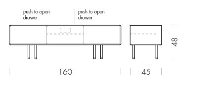 Fina Lowboard TV Units by Gazzda