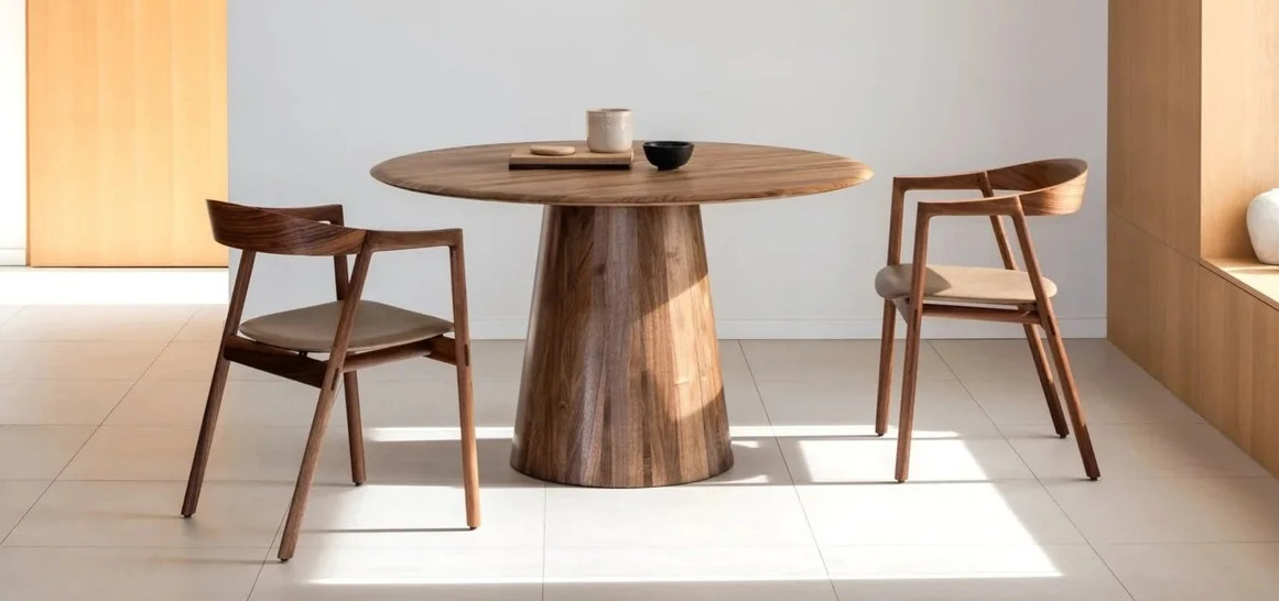 Mushroom Dining table by Gazzda