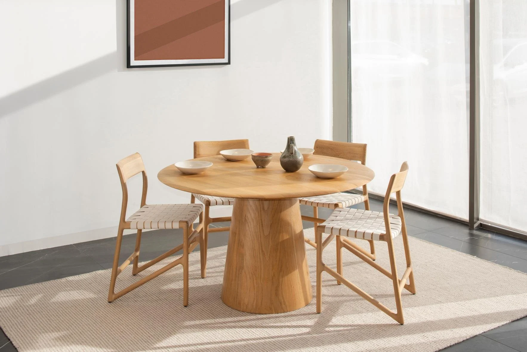 Mushroom Dining table by Gazzda