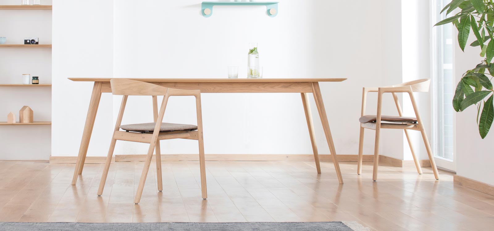 Staffa Dining table by Gazzda