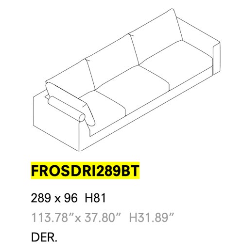 Front Sofa by Joquer