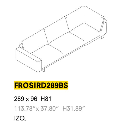 Front Sofa by Joquer