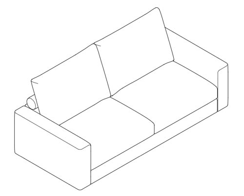 Front Sofa by Joquer