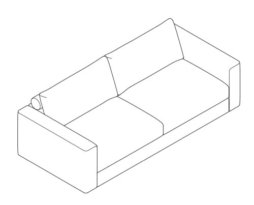 Front Sofa by Joquer