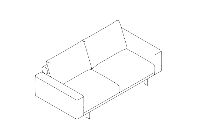 Front Sofa by Joquer