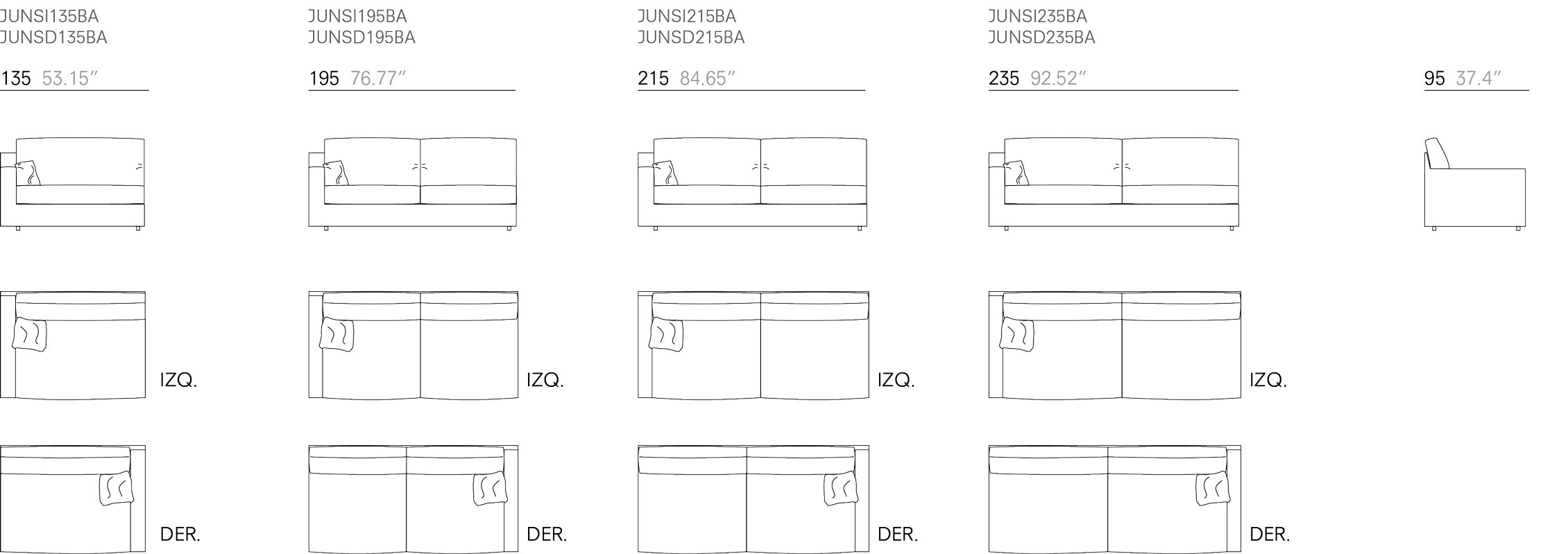 Senso Sofa Syatem by Joquer