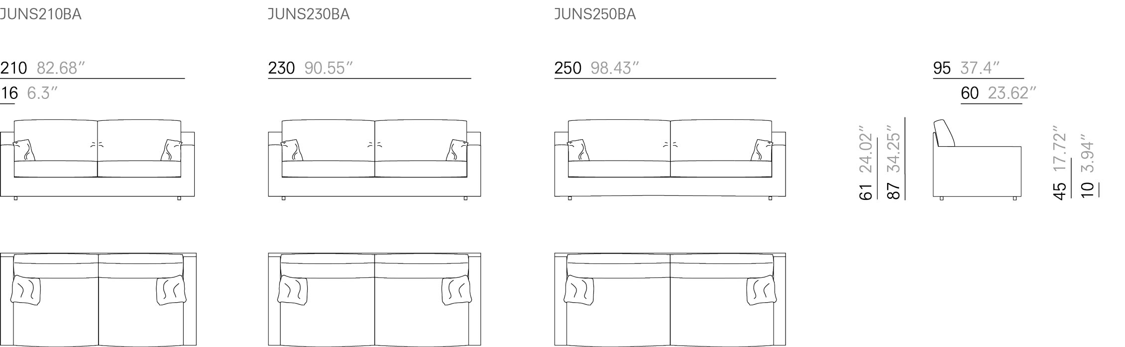 Senso Sofa Syatem by Joquer