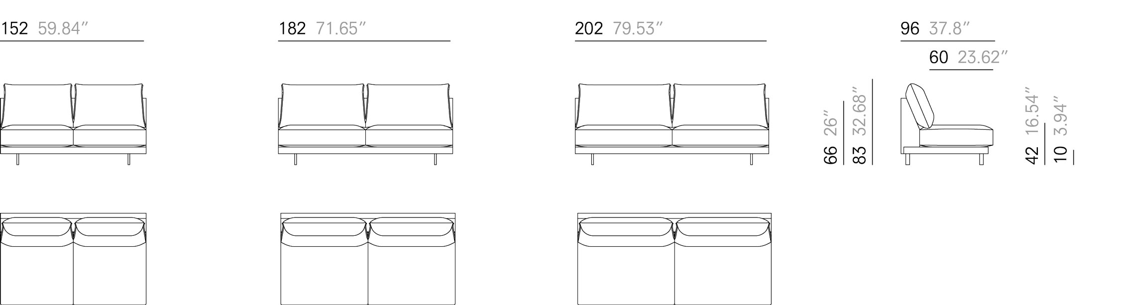 Senso Sofa Syatem by Joquer