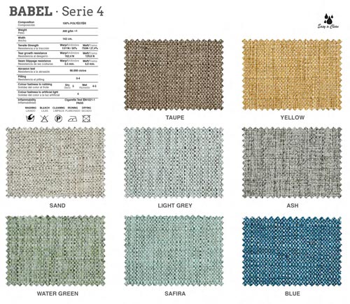 babel Fabric by Elastron Portugal