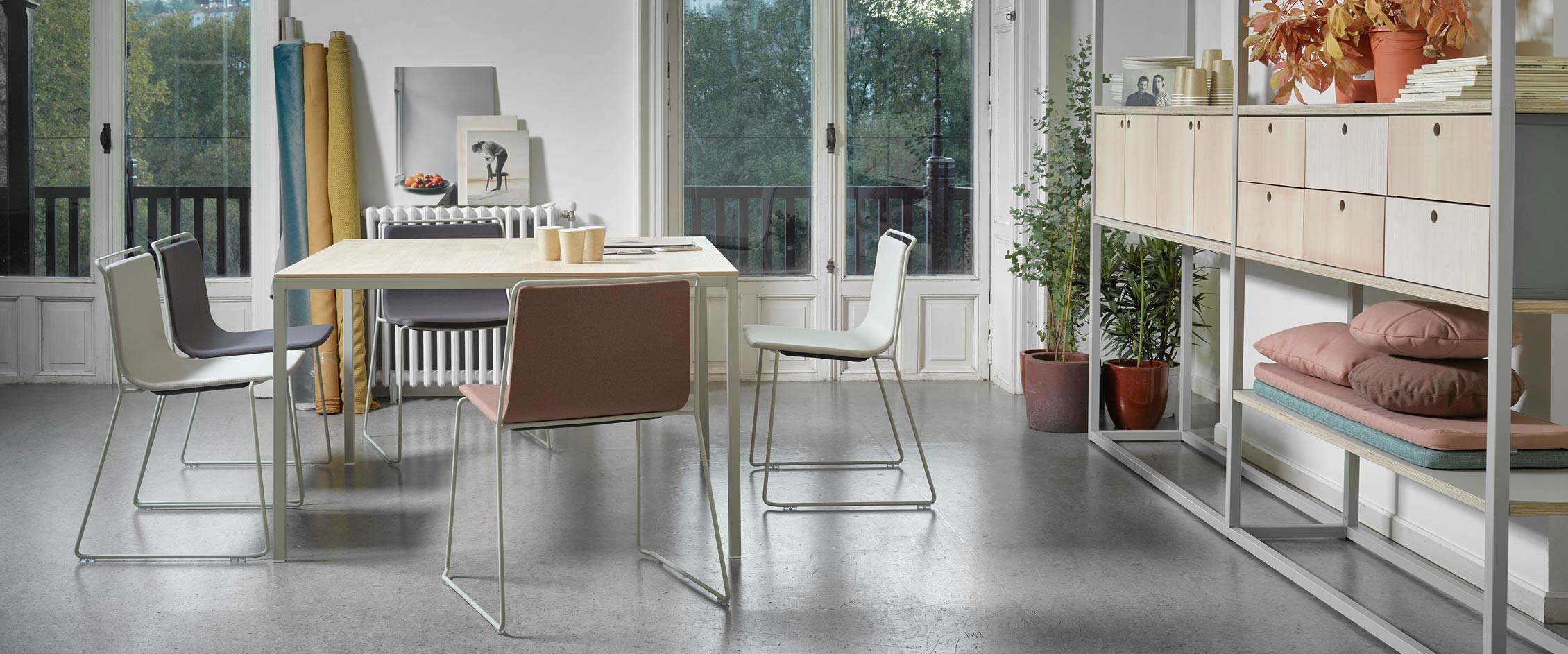 Alo dining chair by Ondarreta