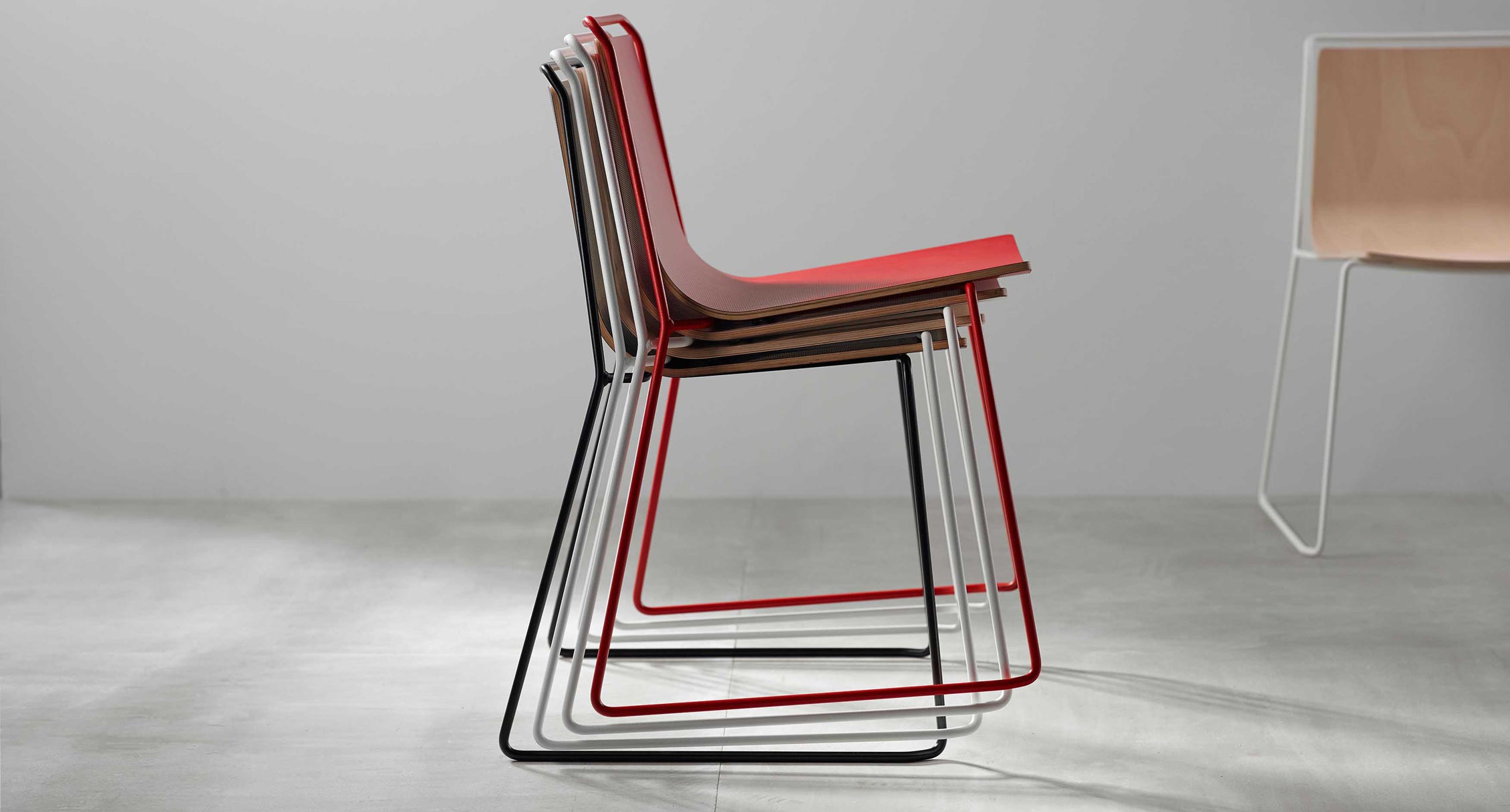 Alo dining chair by Ondarreta