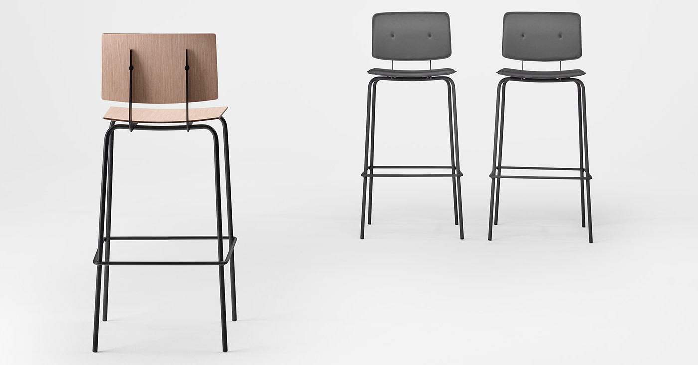 Don Bar Stool by Ondarrreta at Casa e Jardim