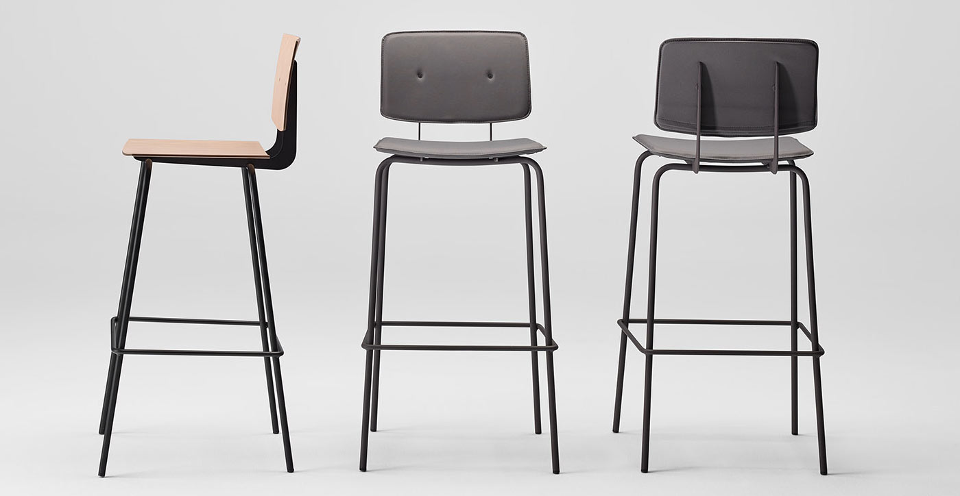 Don Bar Stool by Ondarrreta at Casa e Jardim