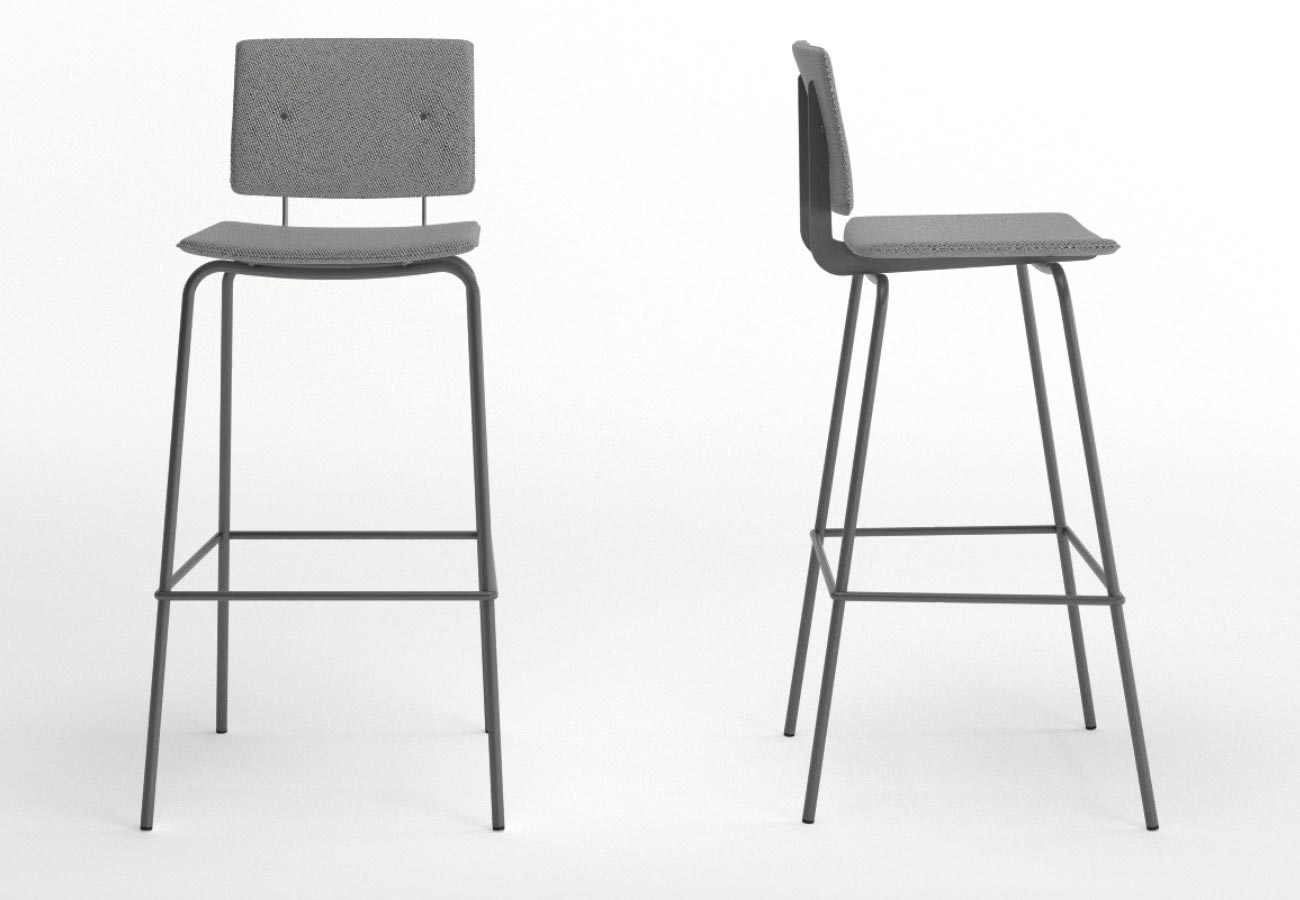 Don Bar Stool by Ondarrreta at Casa e Jardim