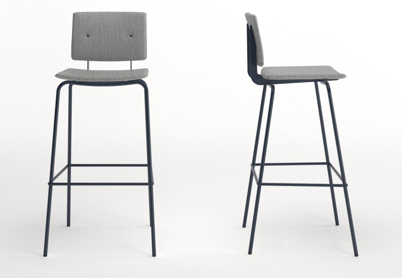 Don Bar Stool by Ondarrreta at Casa e Jardim