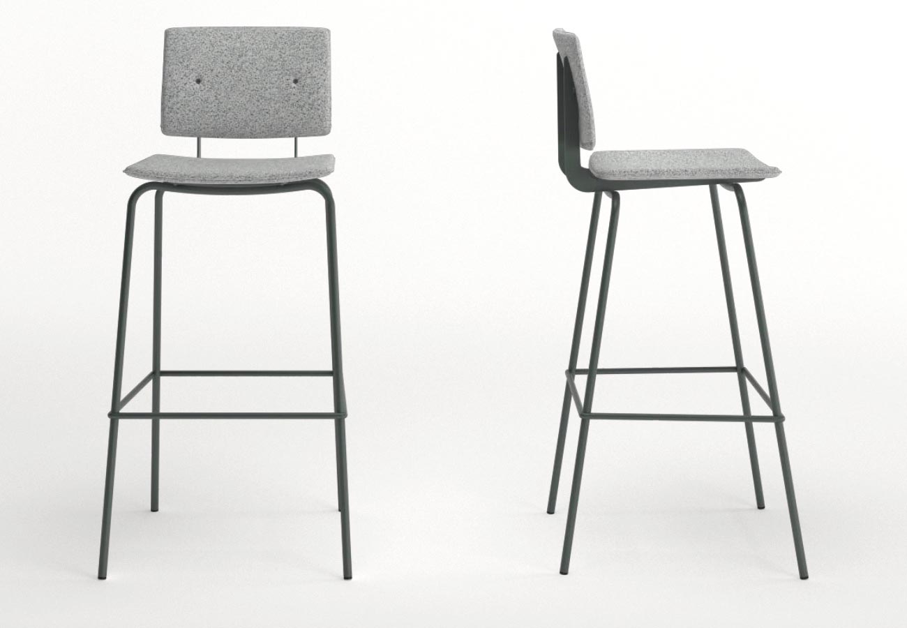 Don Bar Stool by Ondarrreta at Casa e Jardim