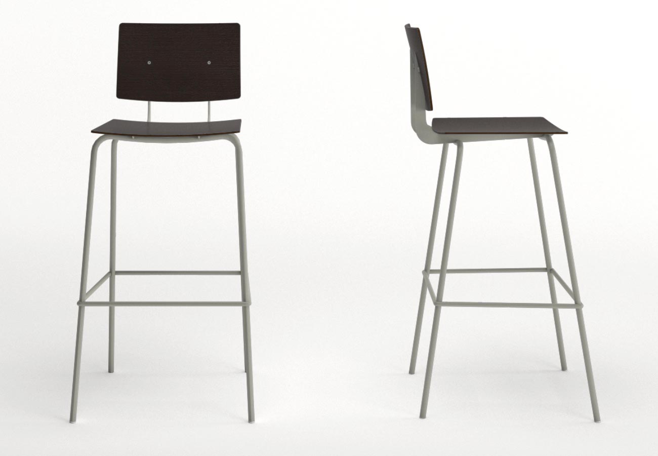 Don Bar Stool by Ondarrreta at Casa e Jardim