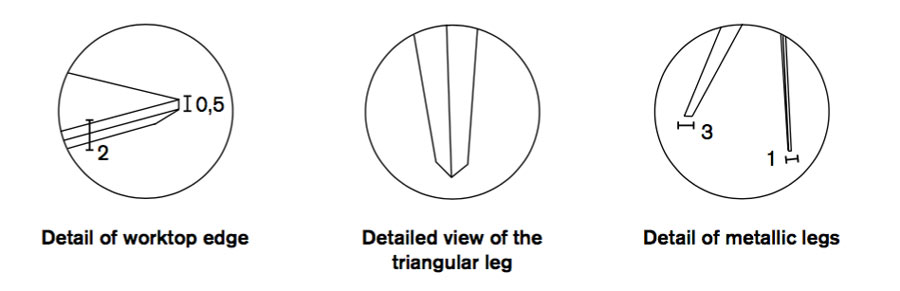 Aise Round Dining Table Specs