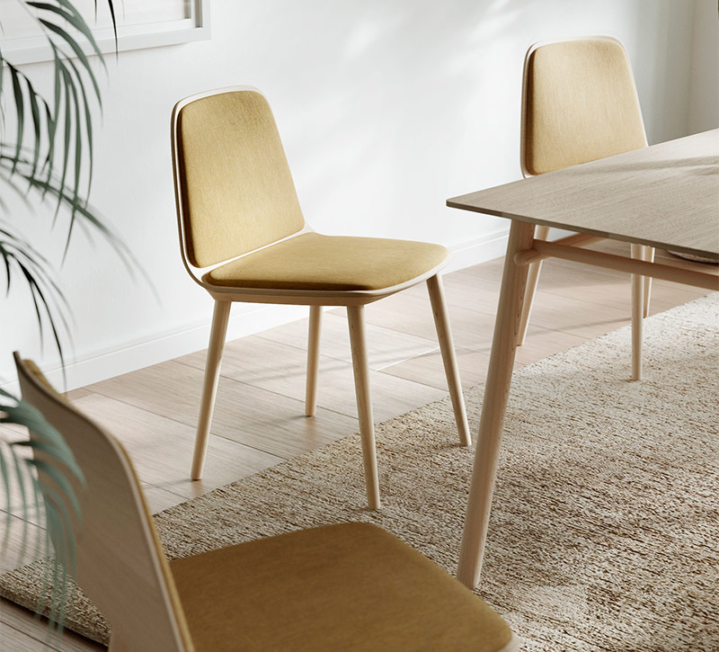 Bisell dining chair by Treku