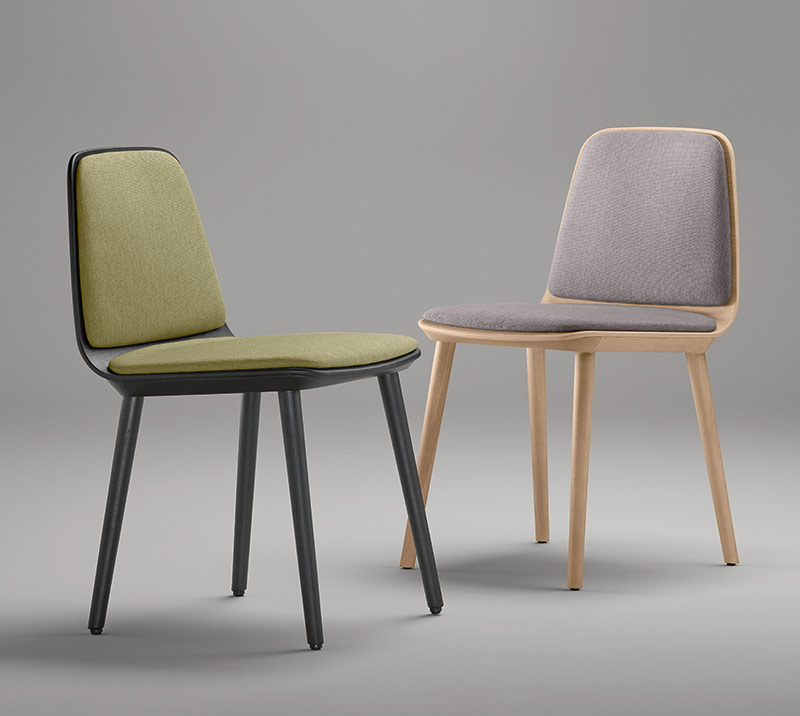 Bisell dining chair by Treku