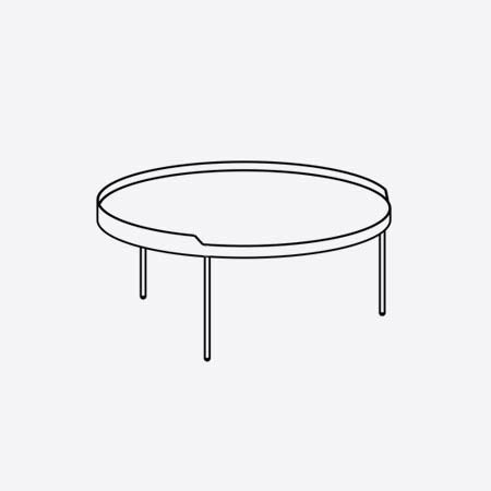 Gau Coffee Table by Treku