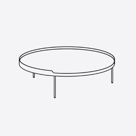 Gau Coffee Table by Treku