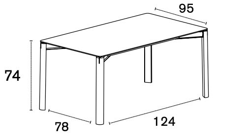 Laga Dining table by Treku