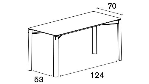 Laga Dining table by Treku