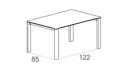 Sendo Dining table by Treku