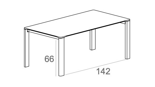 Sendo Dining table by Treku