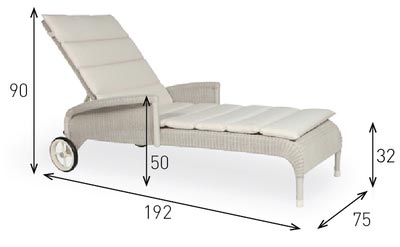 Safi Sunlounger by Vincent Sheppard